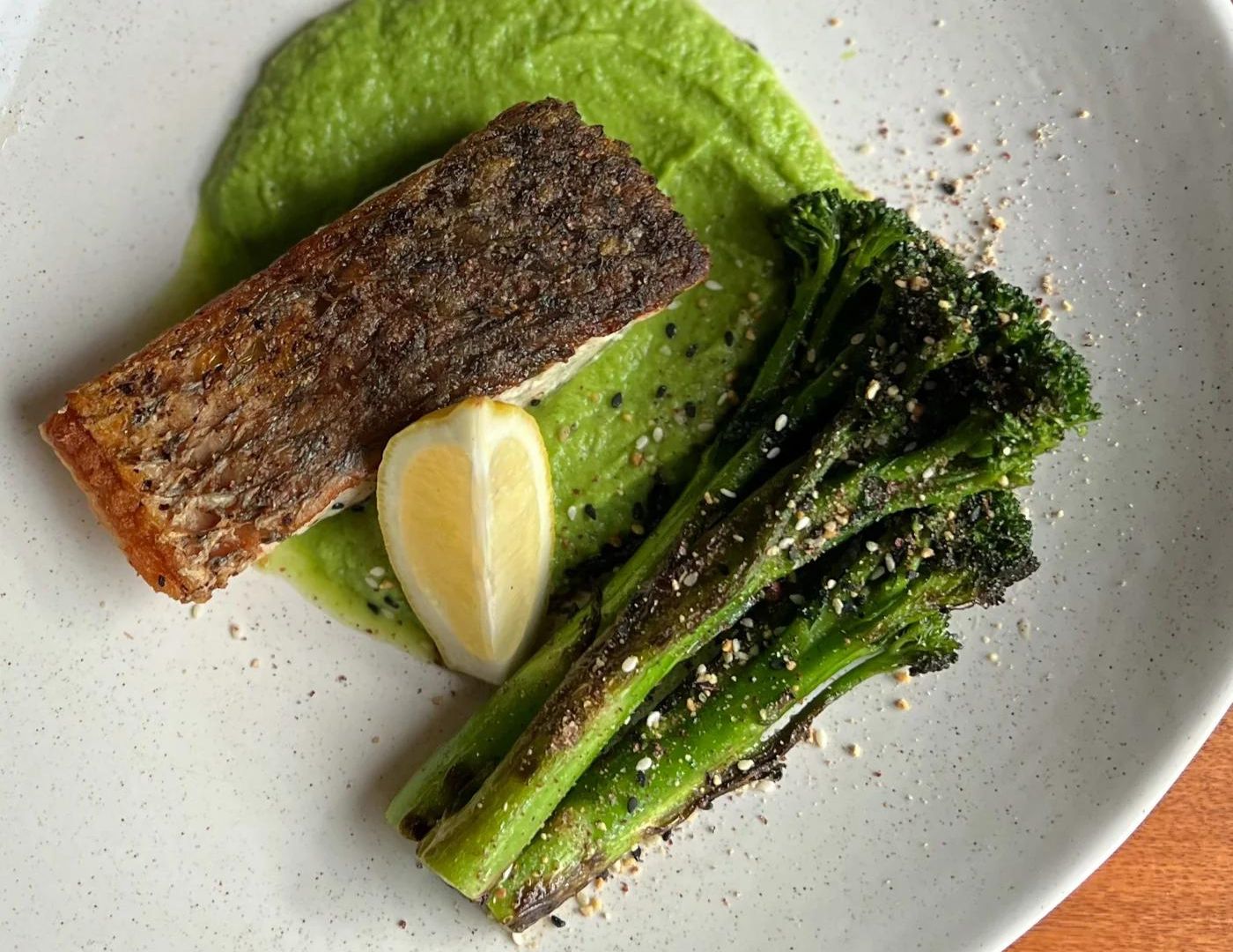 Feed my skin with Jette Saunders - Crispy skin barramundi