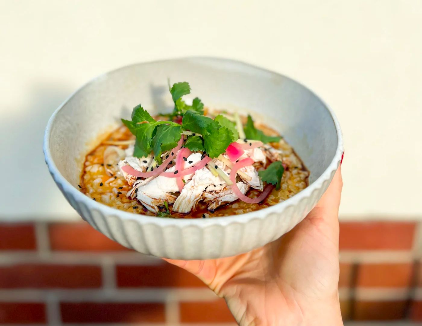 Chicken and Ginger Congee - Feed my skin with Jette Saunders
